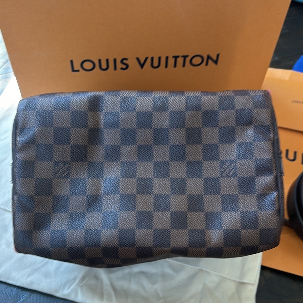Louis Vuitton Speedy 25 with Shoulder strap - Picture 8 of 16